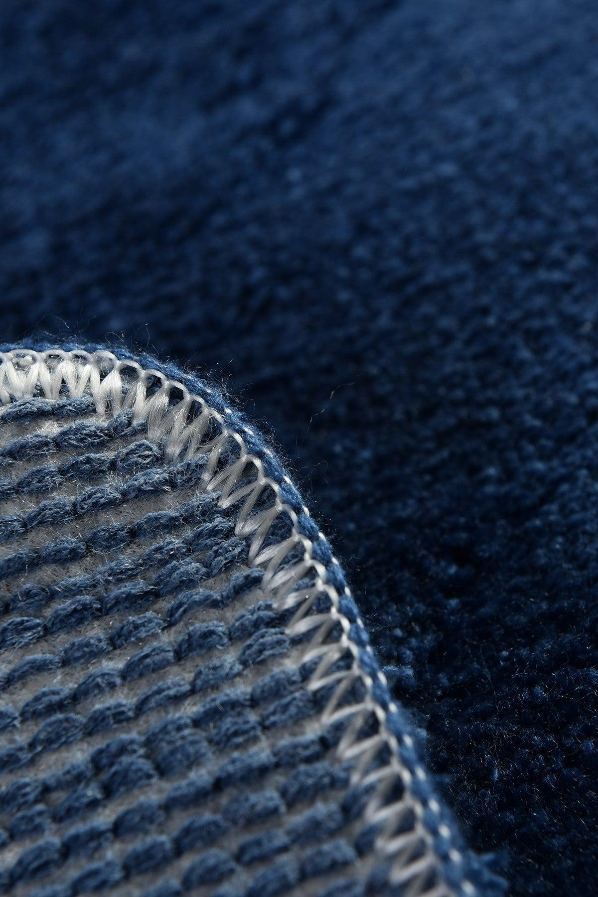 Set Covor de baie (2 bucăți), Albastru