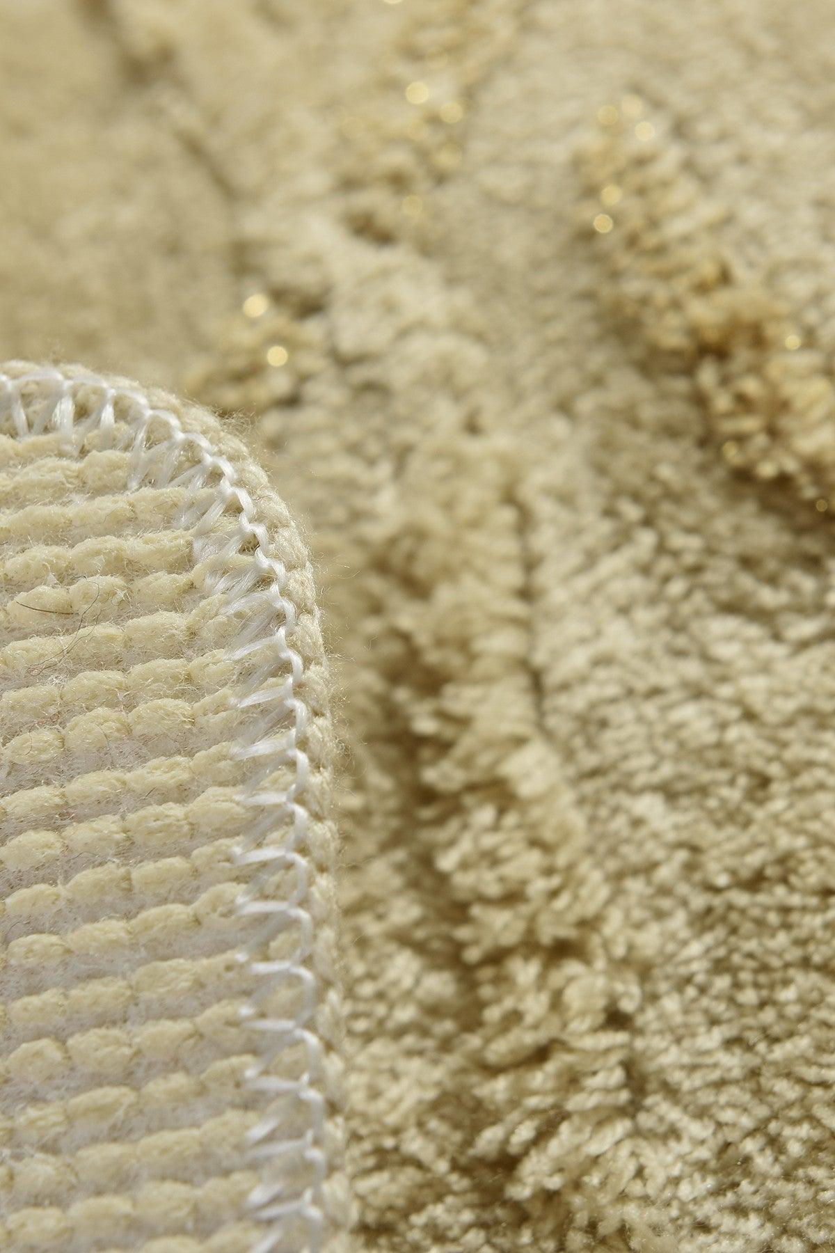 Set Covor de baie (3 bucăți), Crem