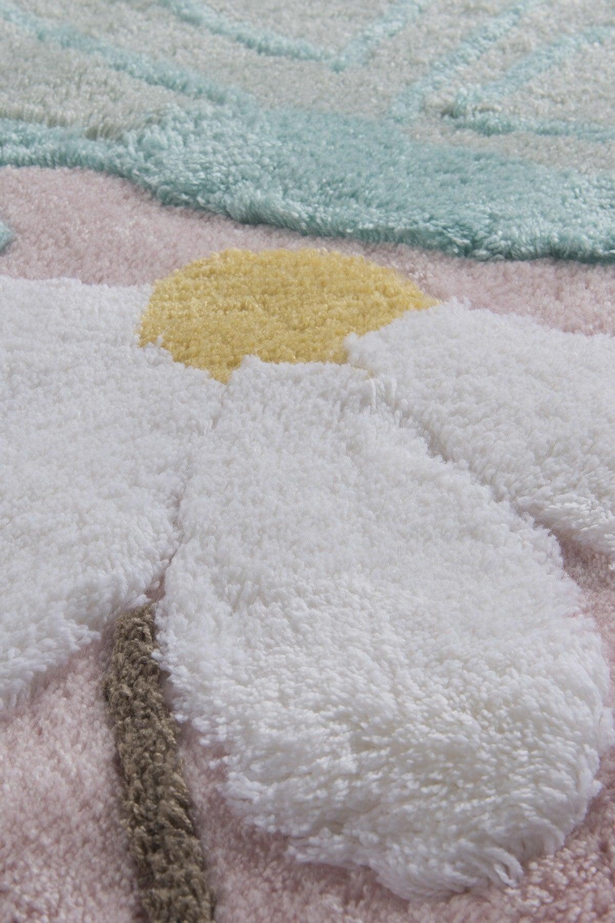 Set Covor de baie (3 bucăți), Roz