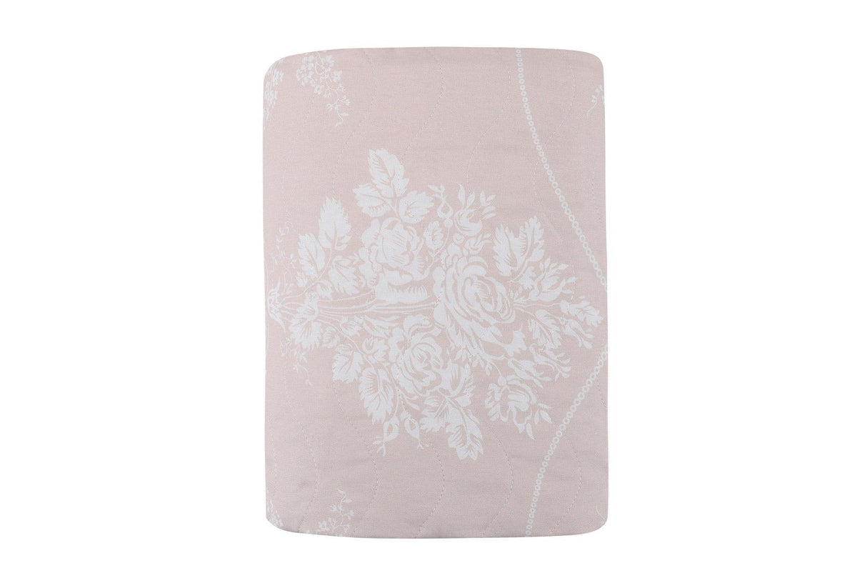 Set cuvertură de pat double, Crem, 220 x 200 cm