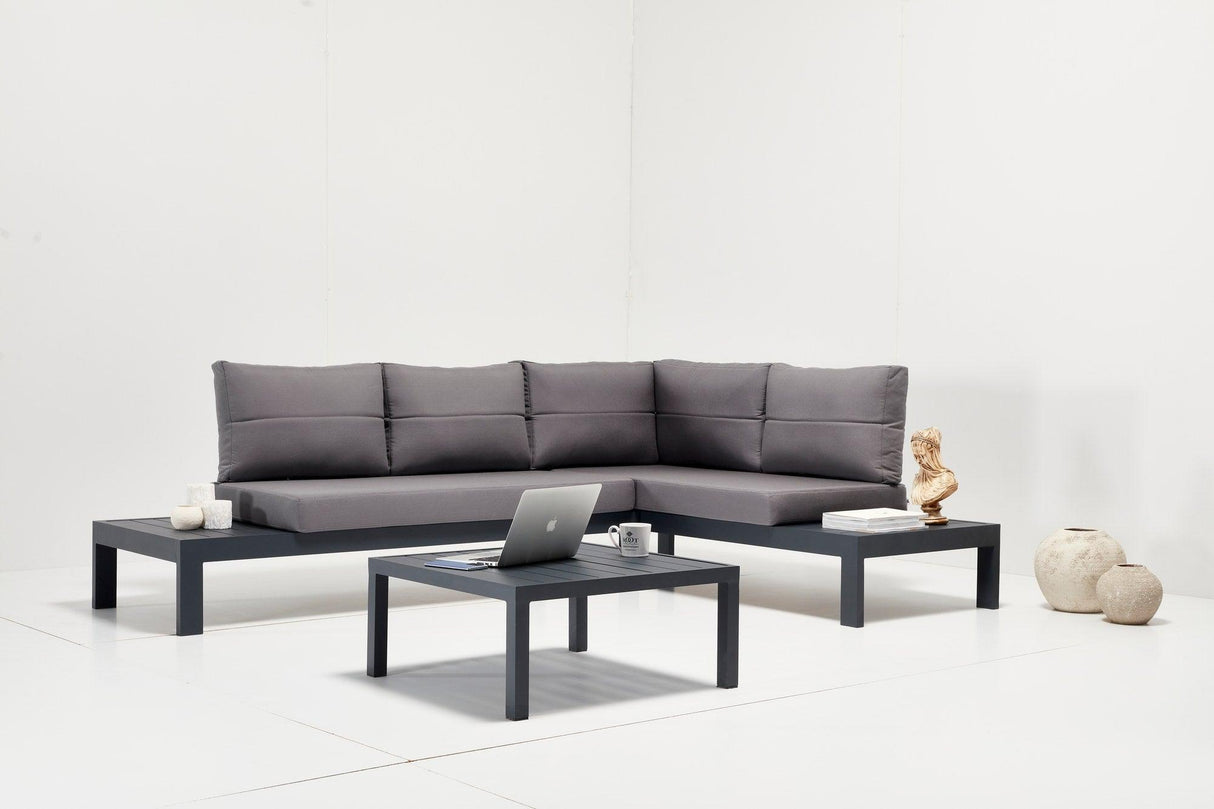 Set De Lounge De Grădină Verona Alm, Multicolor, 258X85X184 Cm