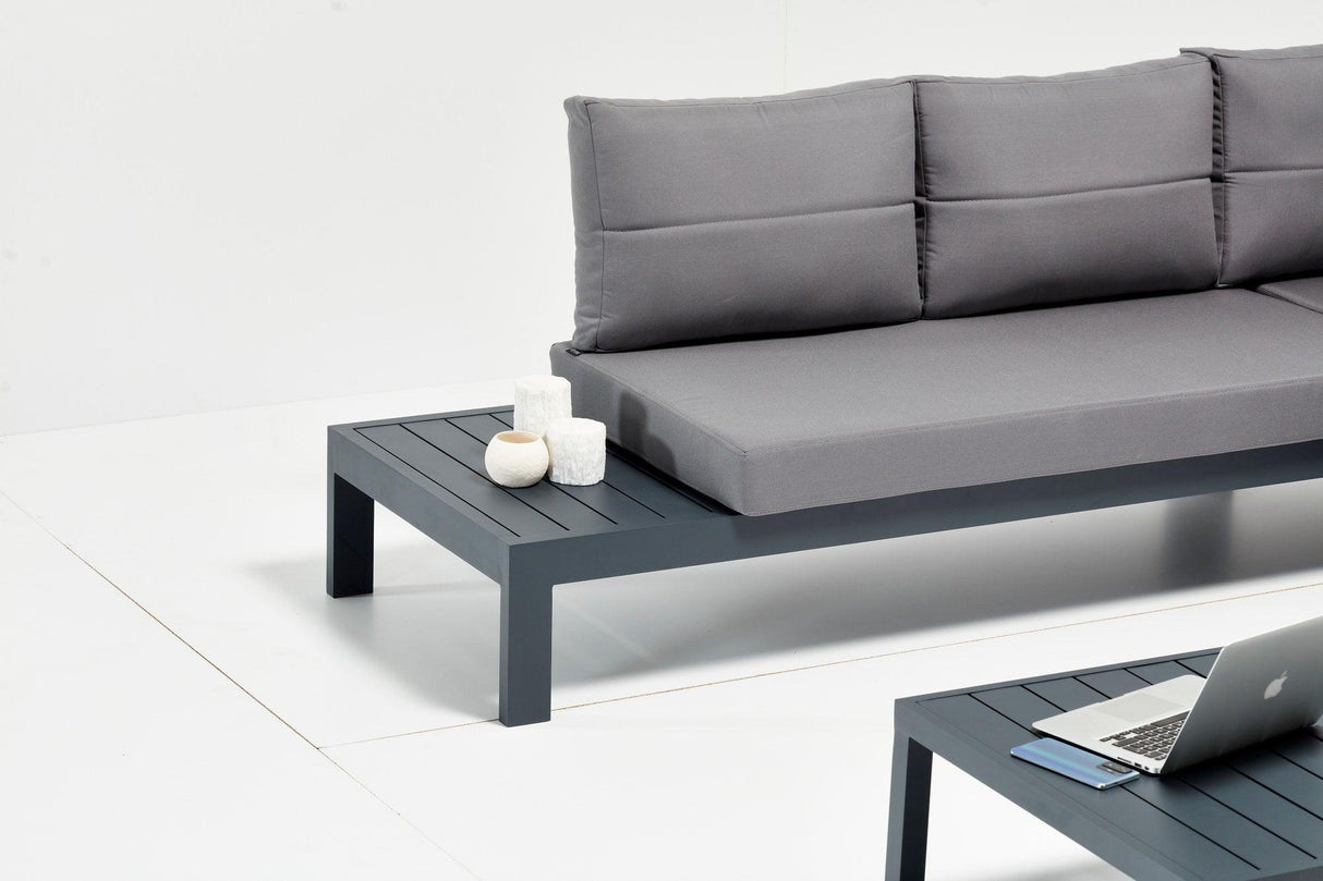 Set De Lounge De Grădină Verona Alm, Multicolor, 258X85X184 Cm