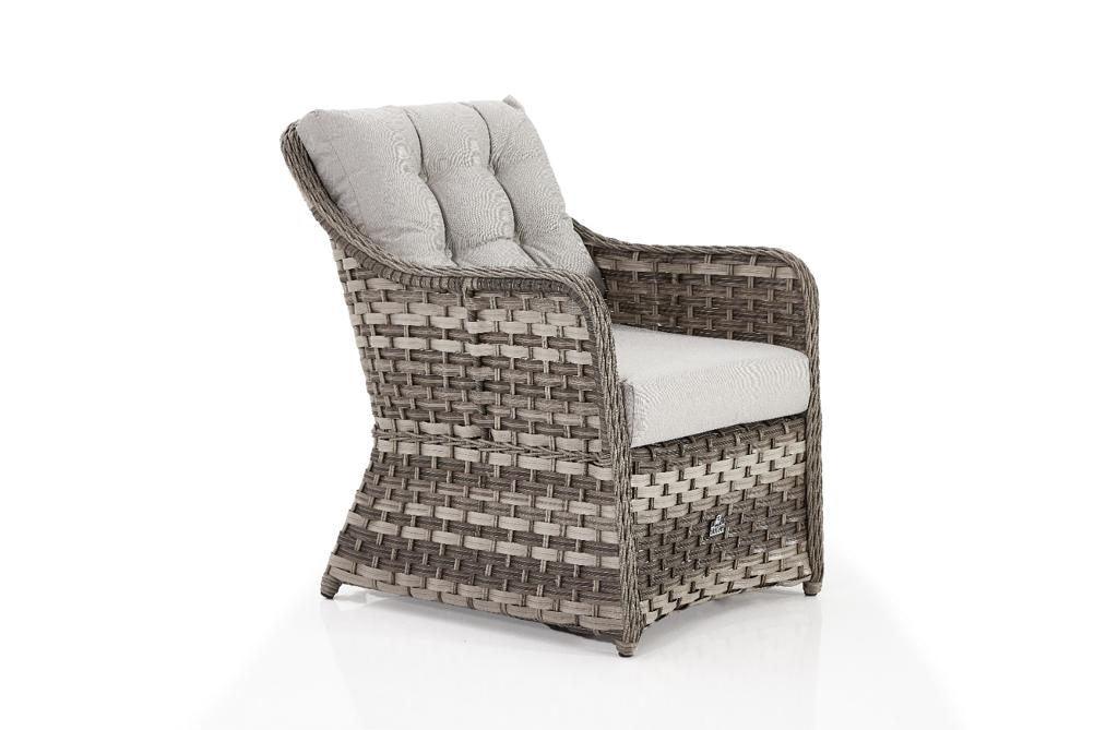 Set de lounge de grădină Vivaldi, 6 bucati, Crem, Rattan, 187 x 80x 80 cm