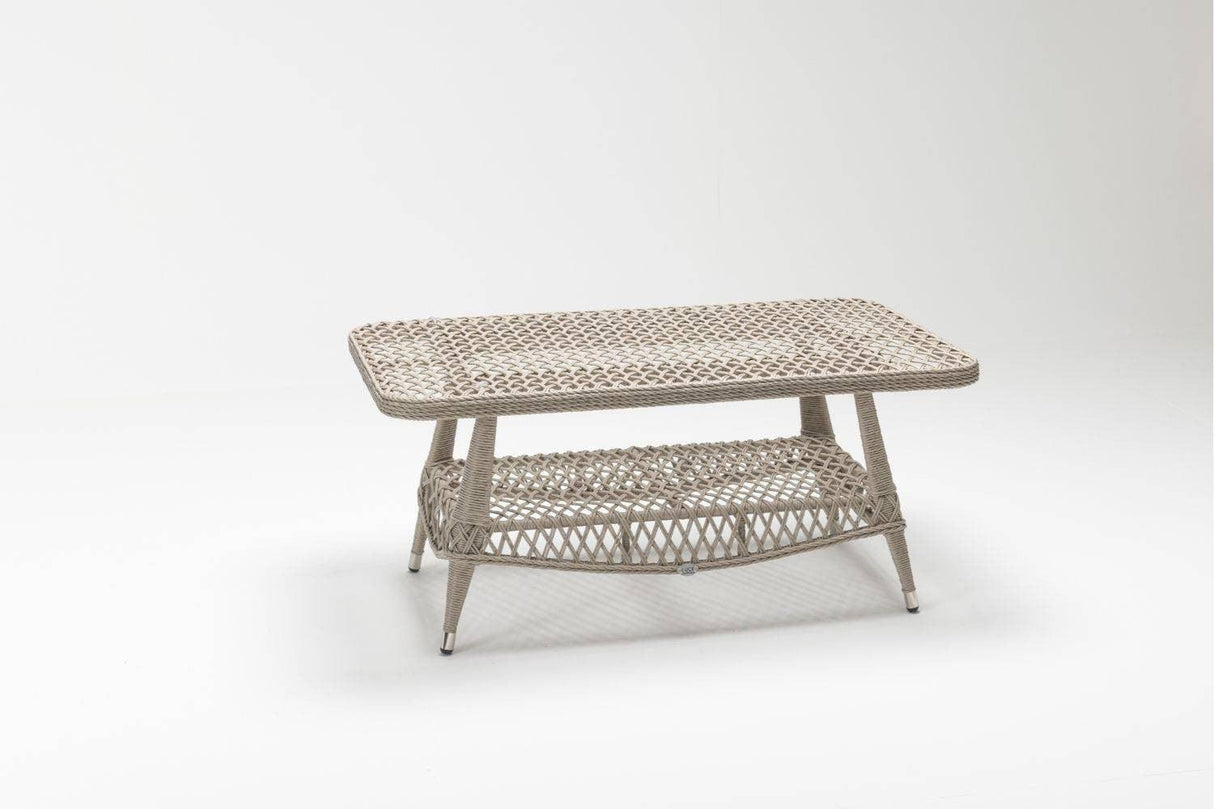 Set De Lounge De Grădină Zambak, Crem, 250X67X82 Cm