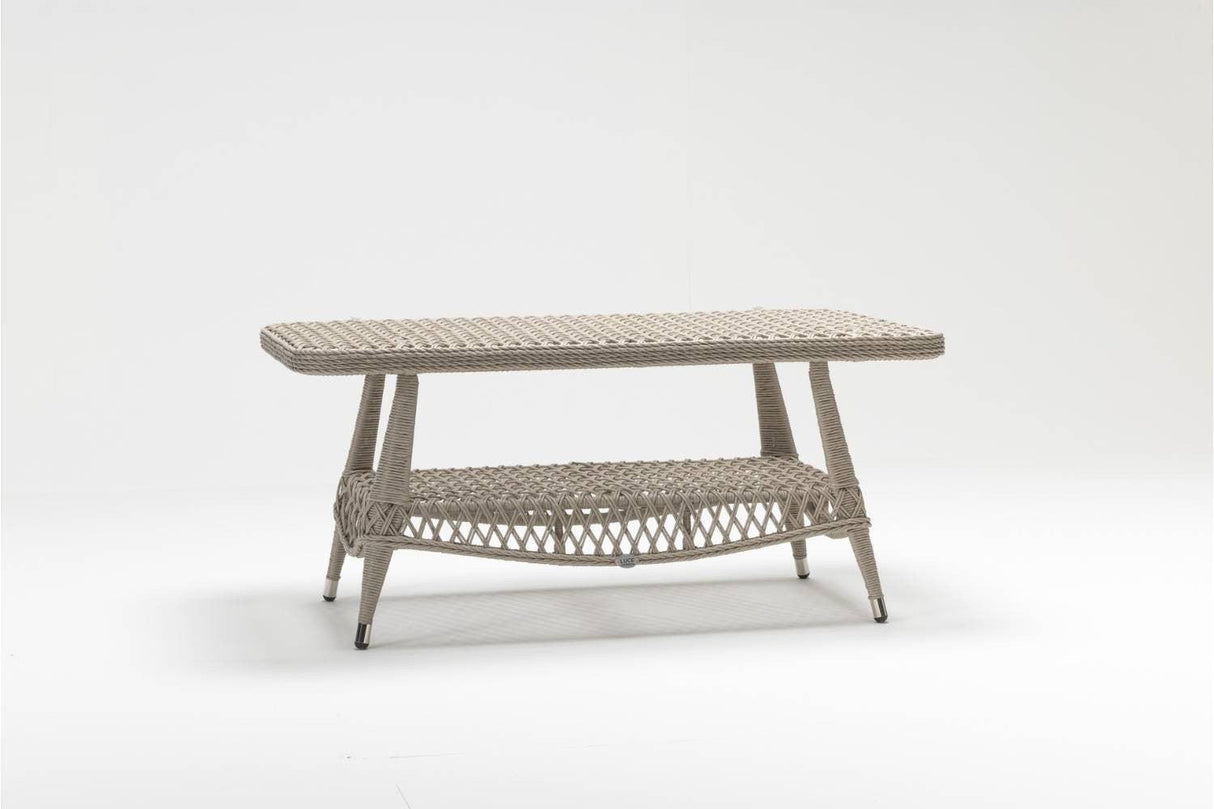 Set De Lounge De Grădină Zambak, Crem, 250X67X82 Cm