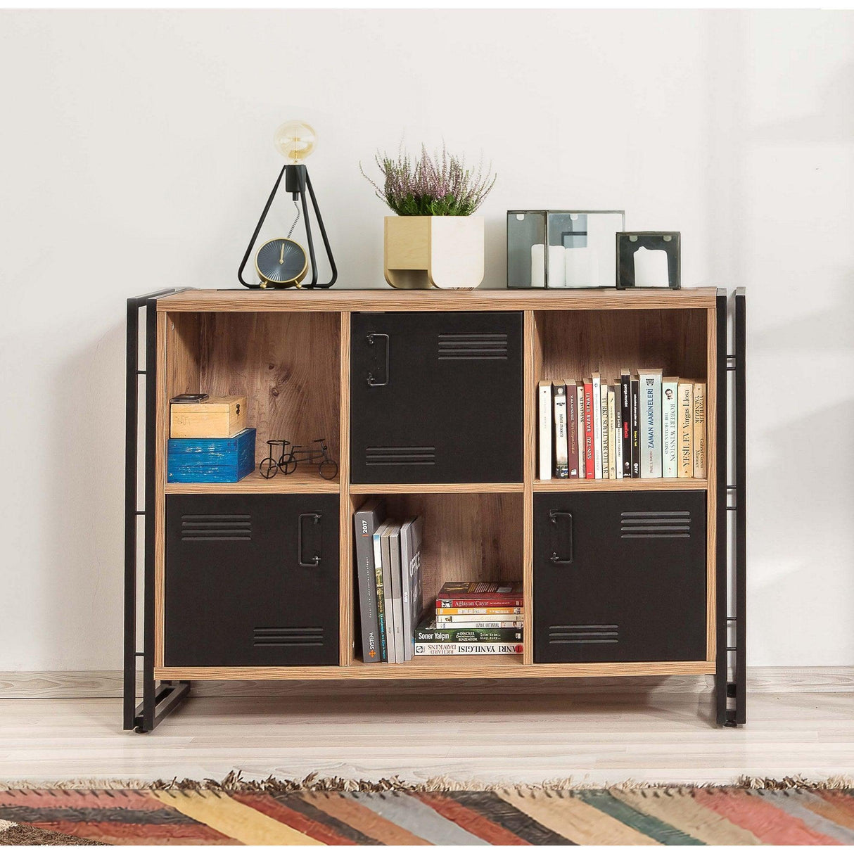 Set De Mobilier DE Birou Takim 9, Stejar, 2 piese