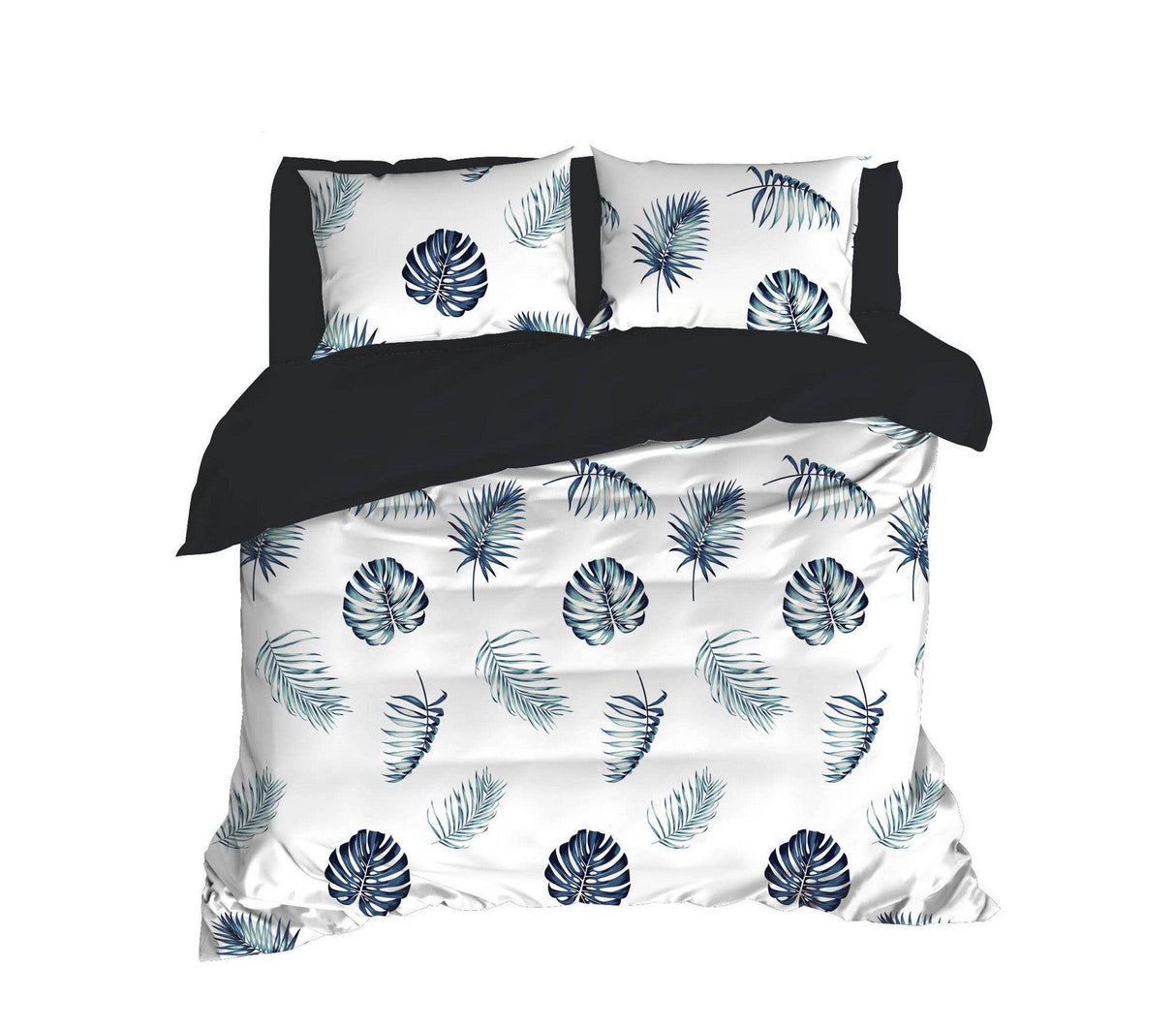 Set Lenjerie de pat double, Alb, 220x200 cm