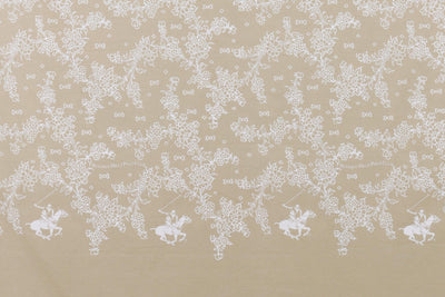 Set Lenjerie de pat double, 100% Bumbac Ranforce, Crem, 220x200 cm, foto produs