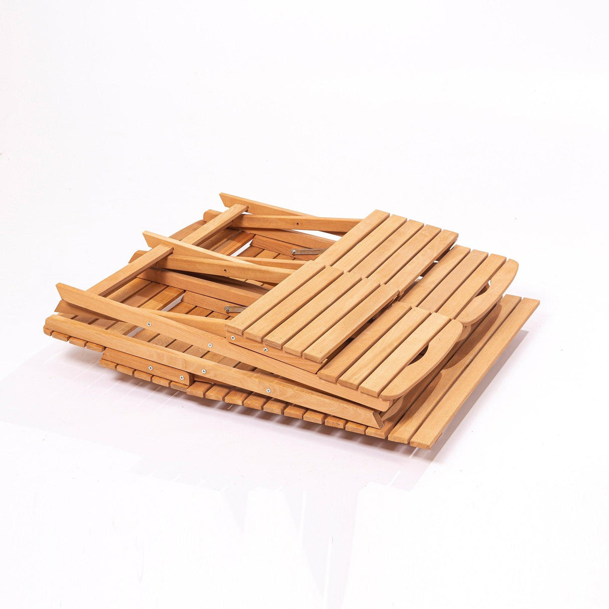 Set masă și scaune de grădină (5 bucăți) MY004, Maro, 80x72x60 cm