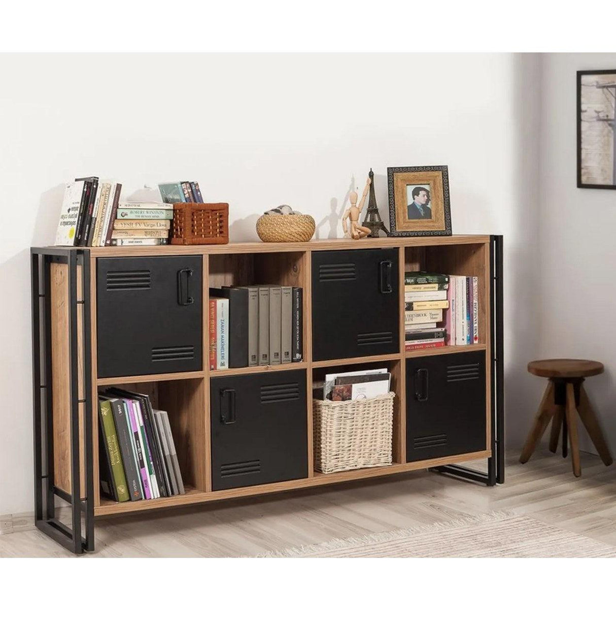 Set Mobila Sufragerie Takim 12, Stejar, 3 piese