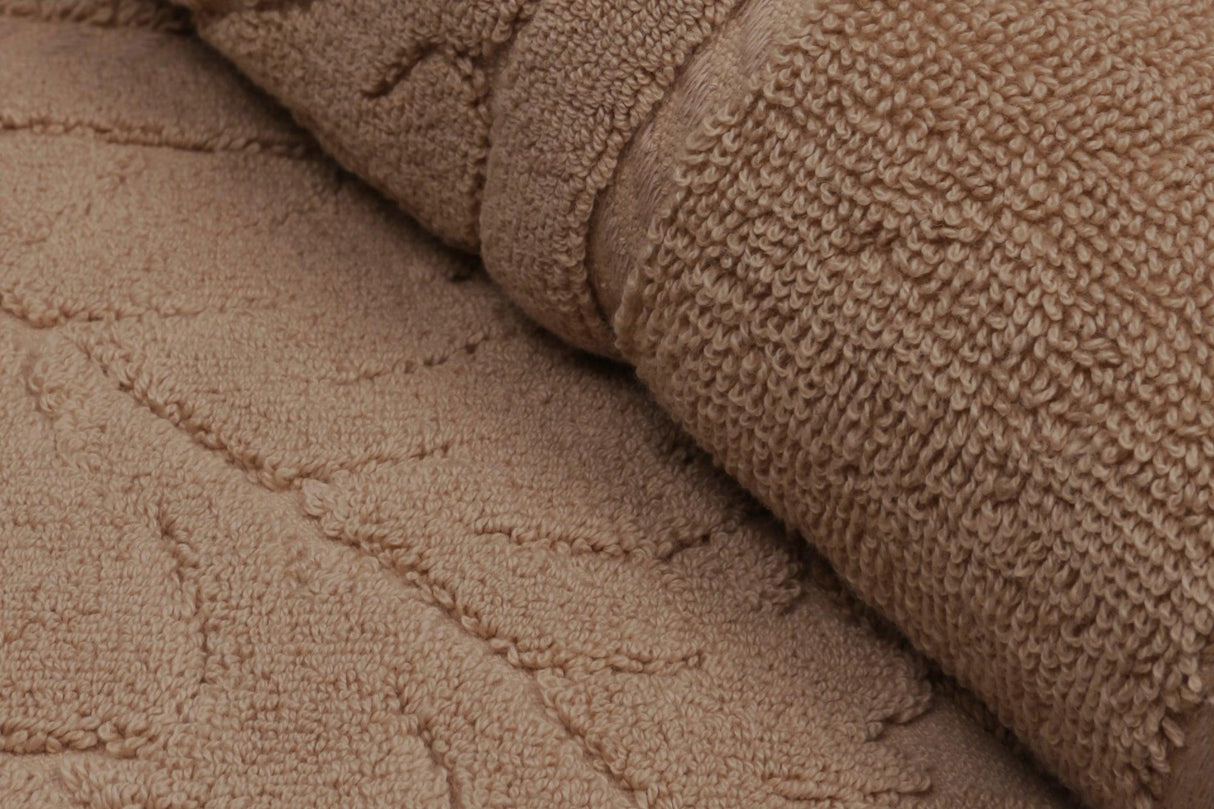 Set Prosoape de Baie (2 bucăți), Maro, 90x50 cm