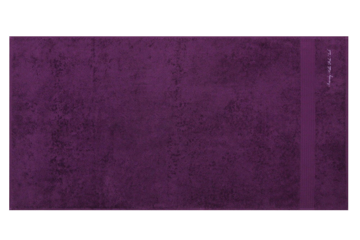 Set prosoape de baie (2 bucăți), Mov, 140x70 cm