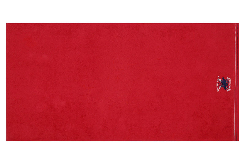 Set prosoape de baie (2 bucăți), Roșu, 140x70 cm