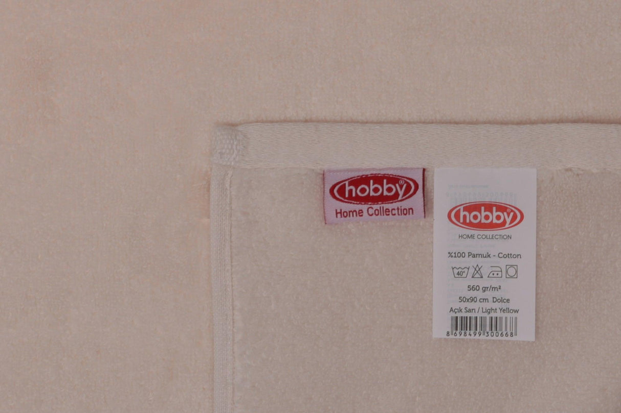 Set Prosoape de Baie (3bucăți), Galben, 90x50 cm