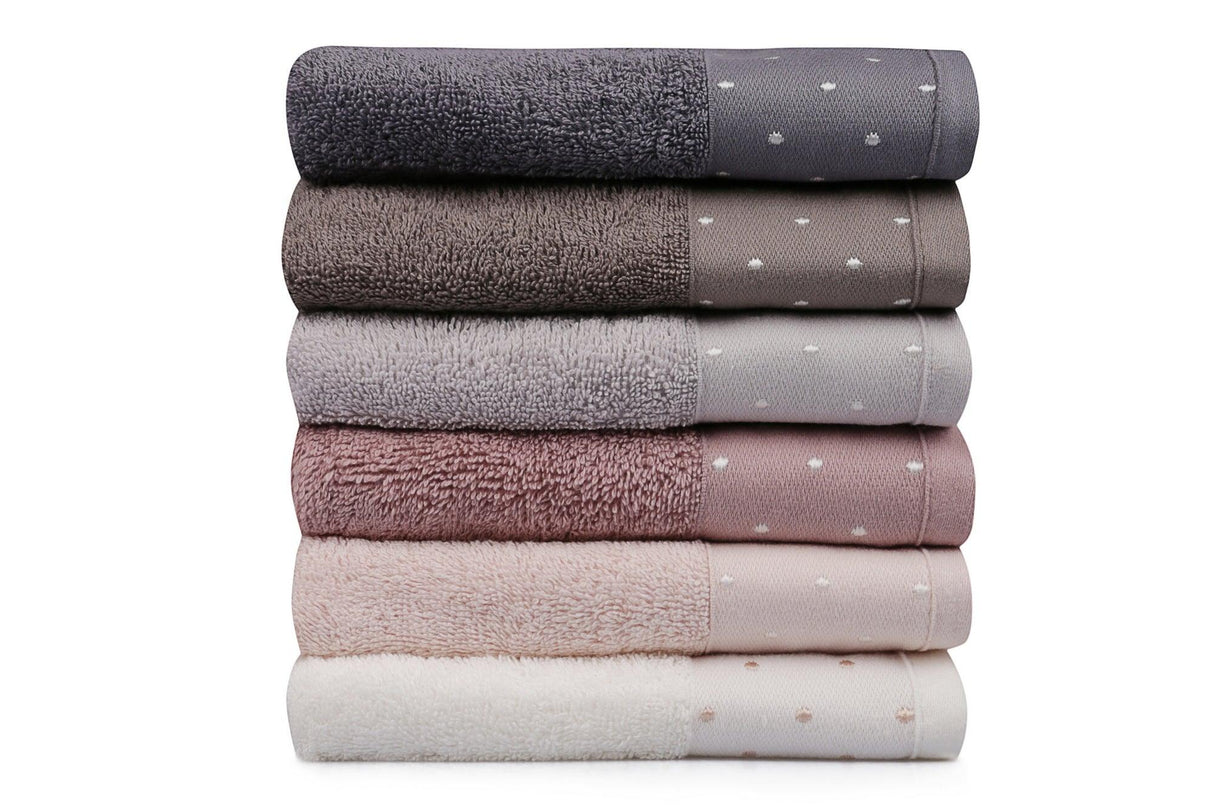 Set prosoape de bucatarie (6 bucăți), Maro, 50x30 cm