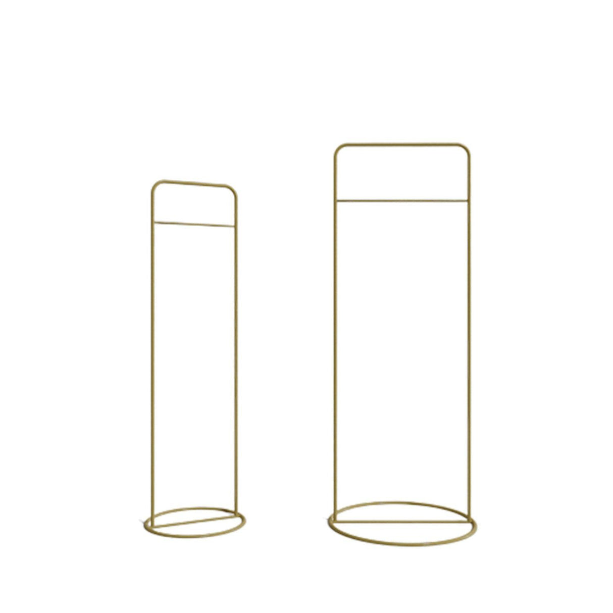 Suport Oberhausen Dublu cu Umerase, Aur, 46 X 140 X 34 Cm