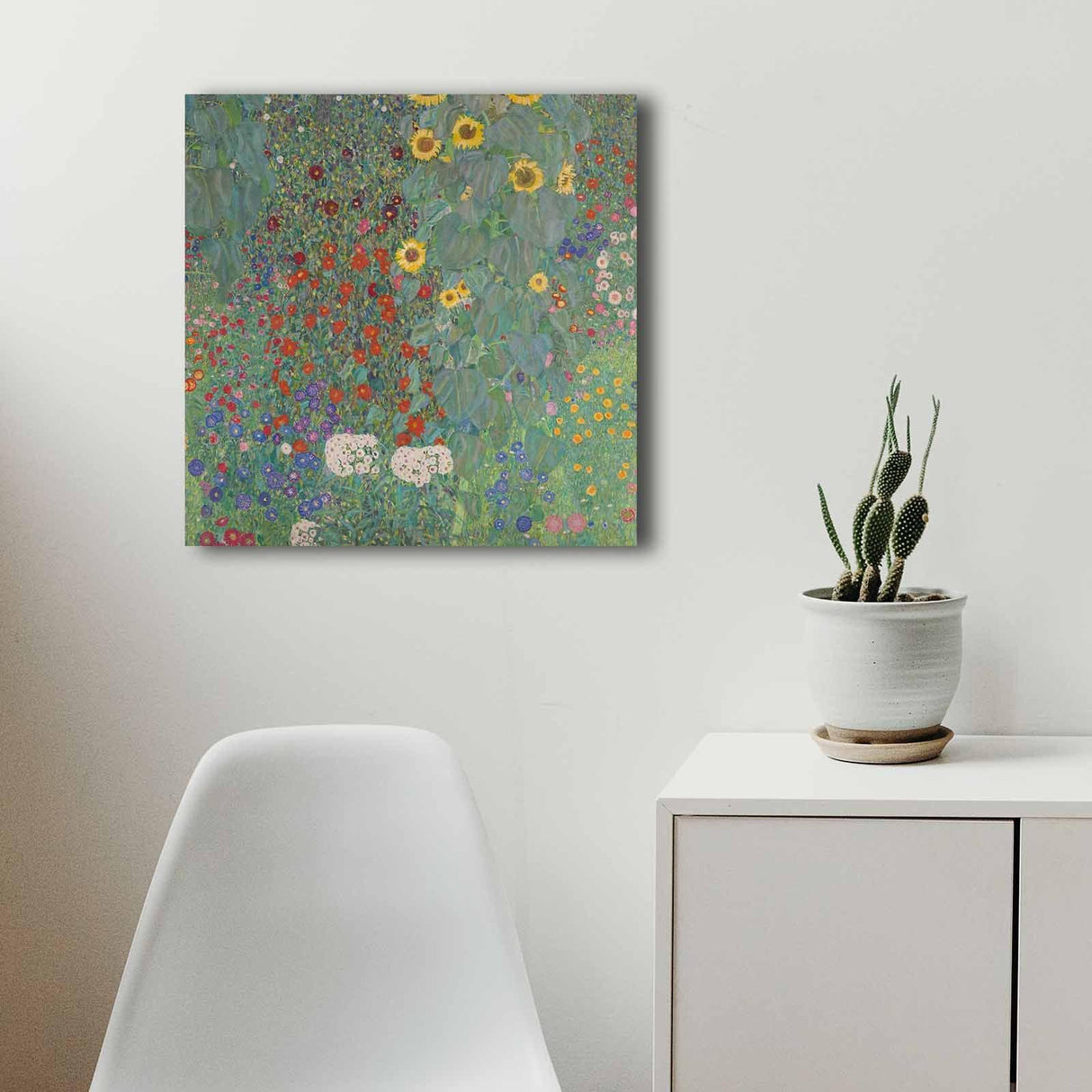 Tablou Canvas 4545KLIMT018, Multicolor, 45x45 cm