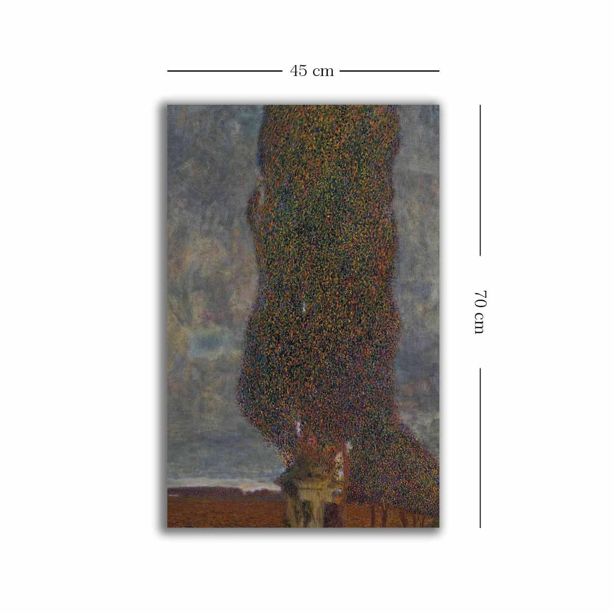 Tablou Canvas 4570KLIMT002, Multicolor, 70x45 cm