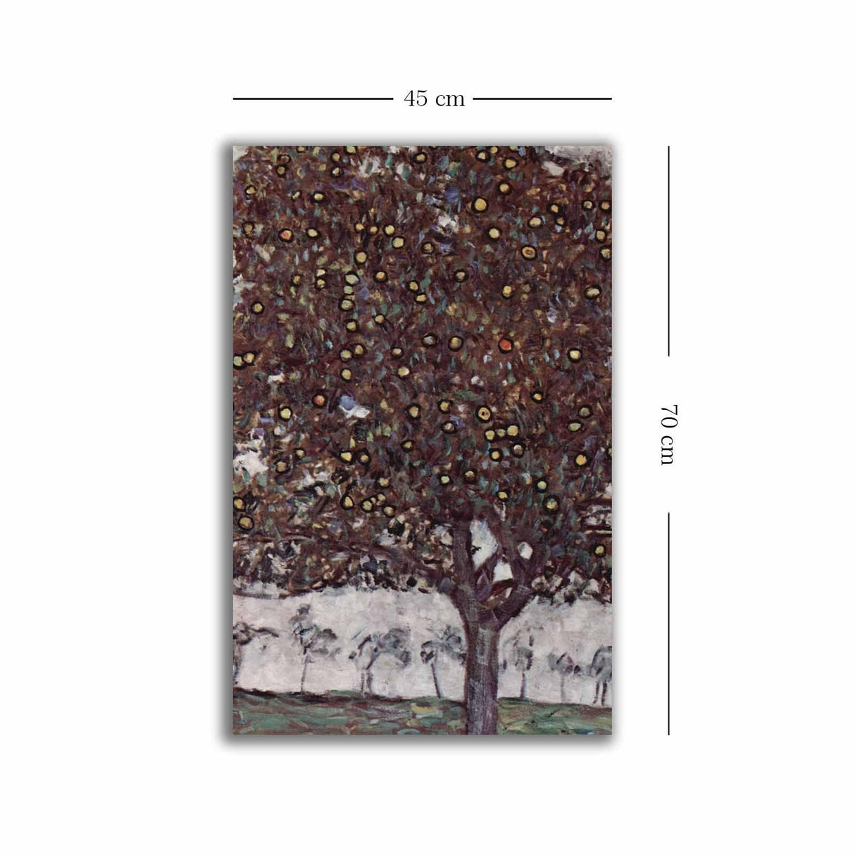 Tablou Canvas 4570KLIMT009, Multicolor, 70x45 cm