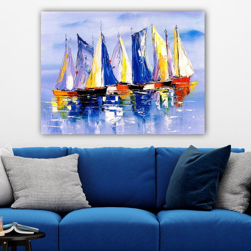 Tablou Canvas 619226807_70100, Multicolor, 100x70 cm