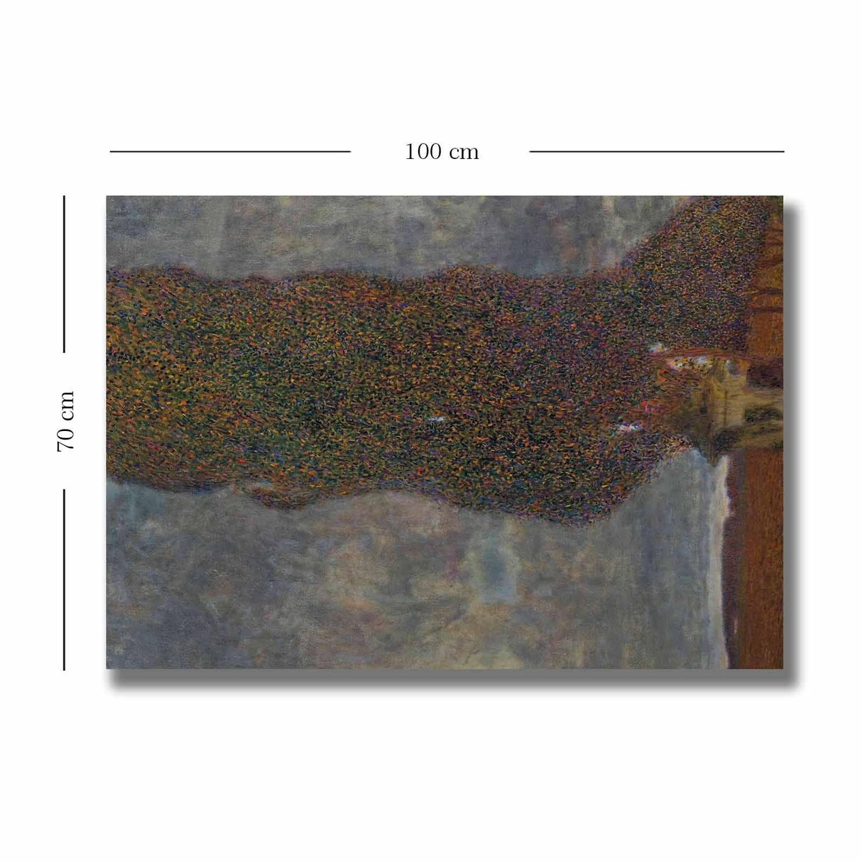 Tablou Canvas 70100KLIMT002, Multicolor, 100x70 cm