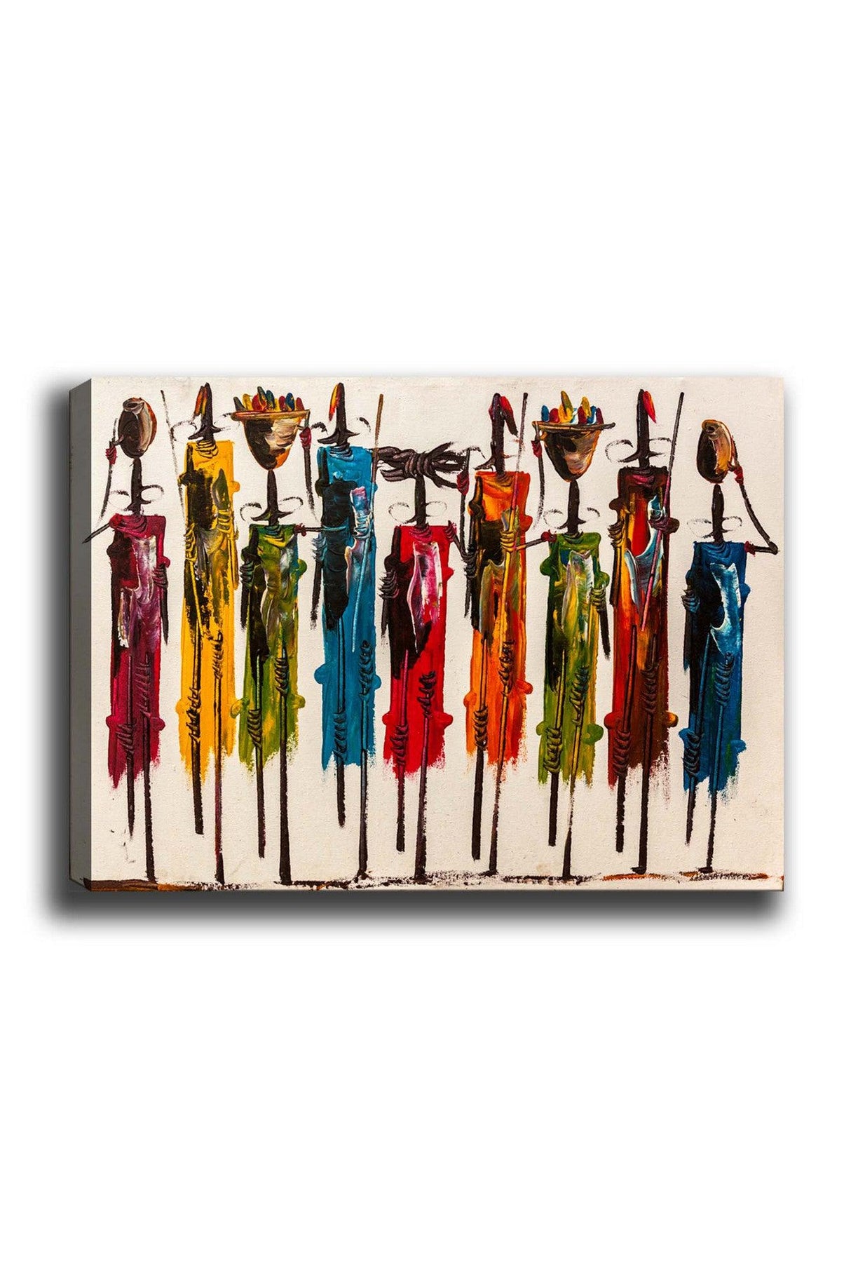 Tablou Canvas Africa, Multicolor, 100 x 70 cm