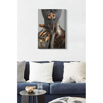 Tablou Canvas African Lady 5, Multicolor, 70 x 50 cm