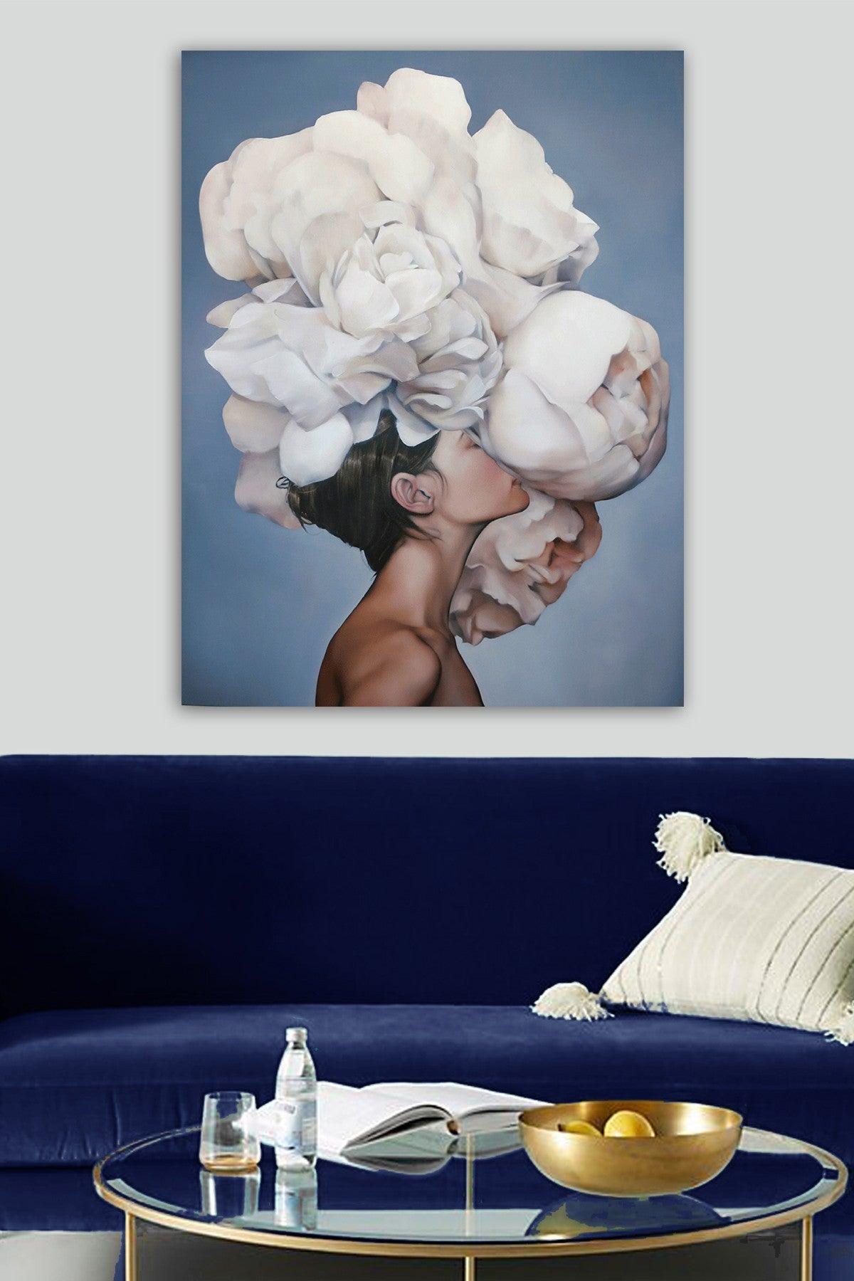 Tablou Canvas Albisor, Multicolor, 100 x 70 cm