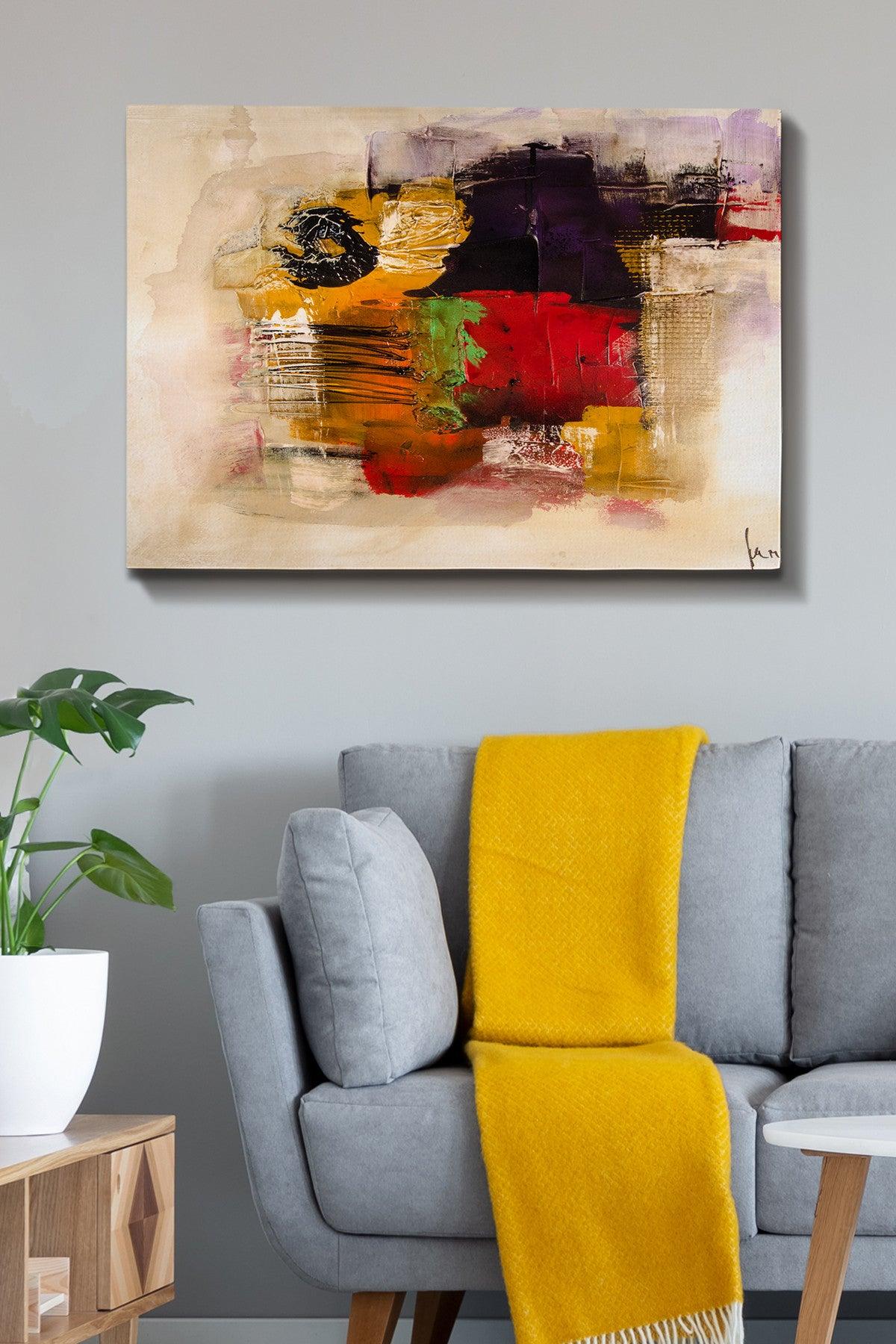Tablou Canvas Fructe, Multicolor, 100 x 70 cm