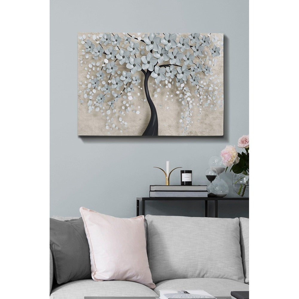 Tablou Canvas Gradina Japoneza, Multicolor, 100x70 cm