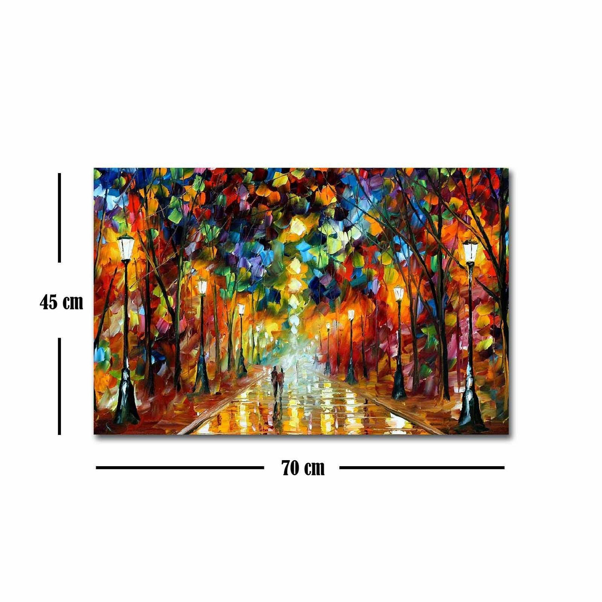 Tablou Canvas Hereastru, Multicolor, 70 x 45 cm
