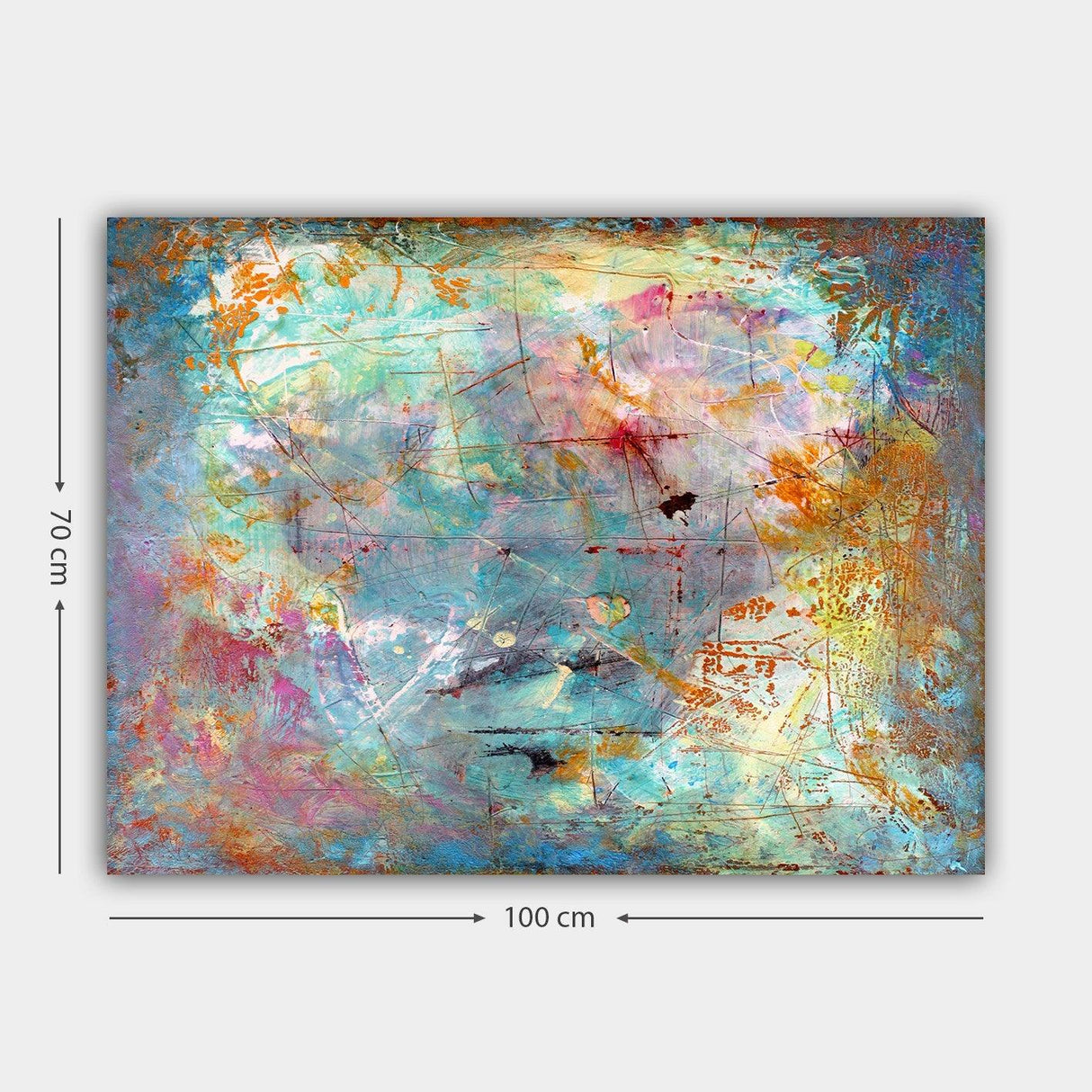 Tablou Canvas Hope, Multicolor, 100x70 cm