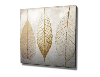 Tablou Canvas Symphony, Crem, 45x45 cm