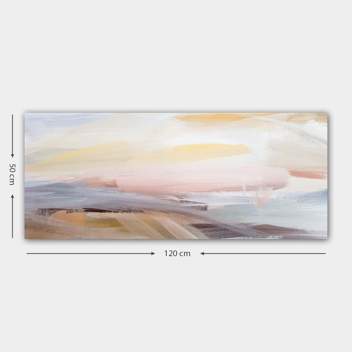 Tablou Canvas YTY1053182372_50120, Multicolor, 120x50 cm