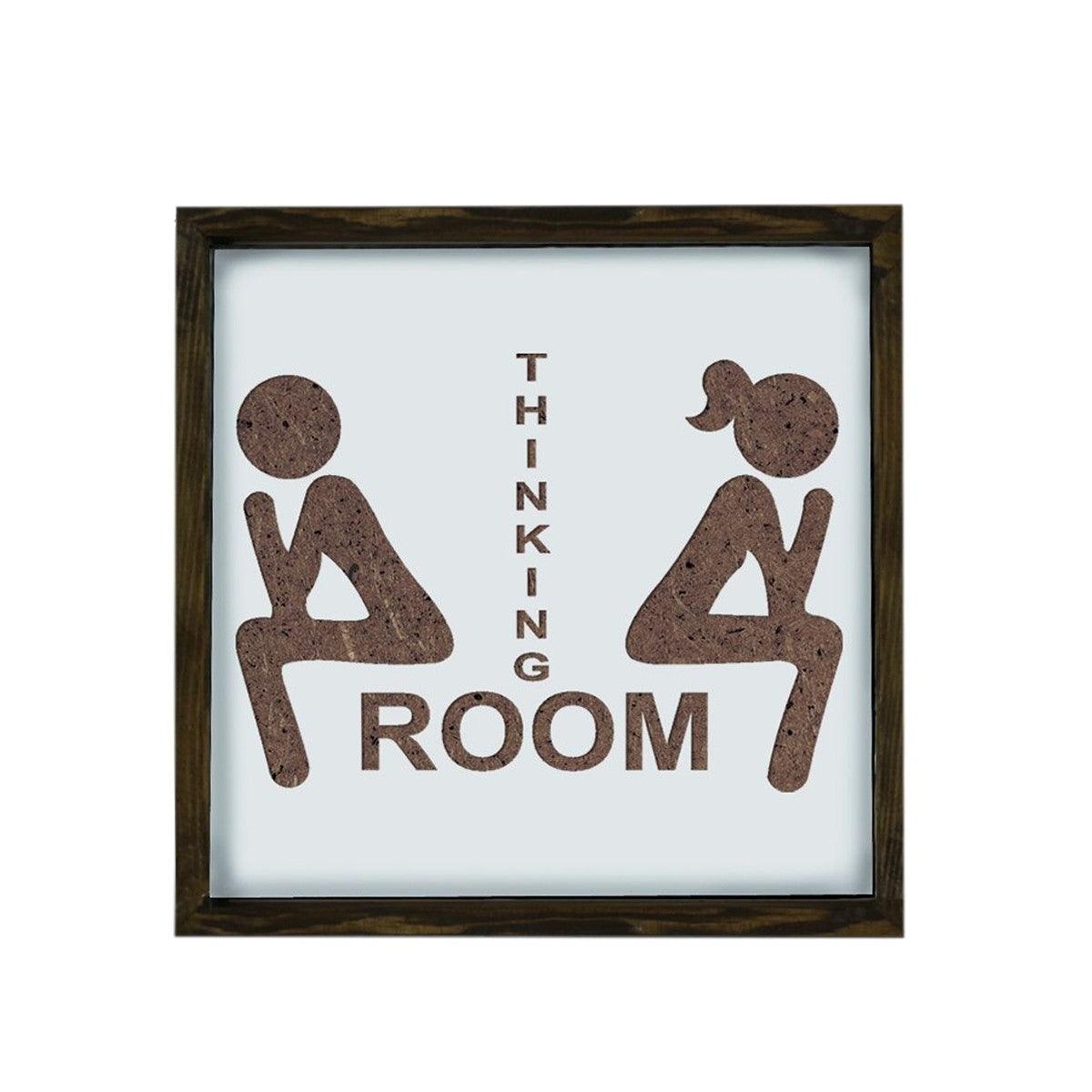 Tablou MDF Evila Originals, Maro, 34x34 cm