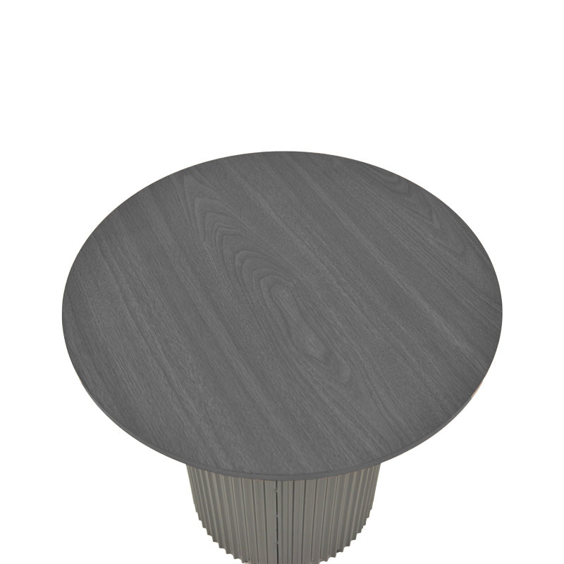 Masuta laterala multifunctionala Dovel, Negru, 50x45 cm