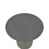 Masuta laterala multifunctionala Dovel, Negru, 50x45 cm