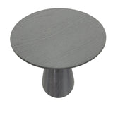 Masa rotunda cu blat, Donda, Neagra, Diametru 100cm x Înaltime 76cm