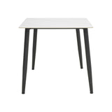 MARBLE WHITE - BLACK