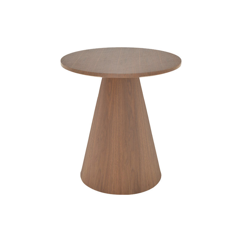 Mese de cafea set 2 bucăți Donda, -metal, Maro Nuc, 50x50x45 cm
