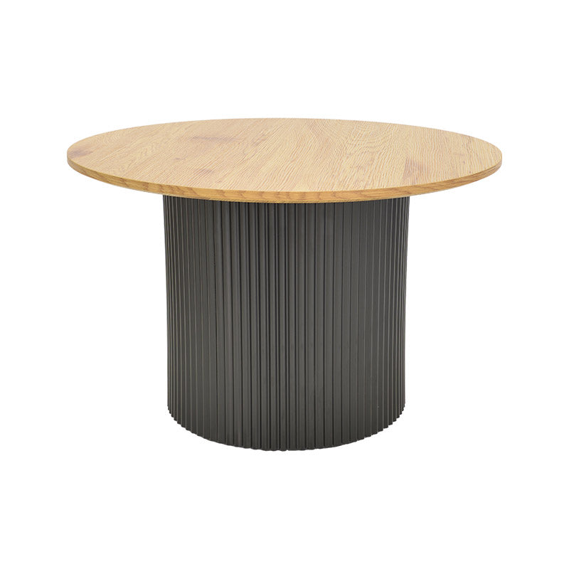Set de 2 mese de cafea, cu functie Dovel, Lemn Sonoma-Negru, Diverse