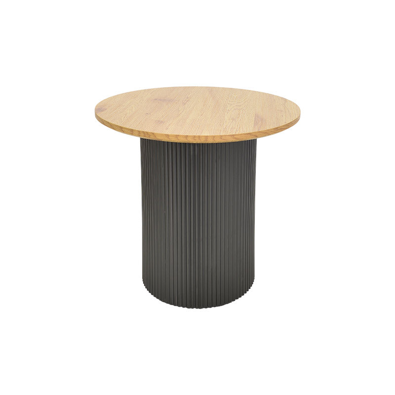 Set de 2 mese de cafea, cu functie Dovel, Lemn Sonoma-Negru, Diverse