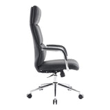 Scaun de birou managerial cu functie de ajustare Bendona Negru, 71x78x119-127cm