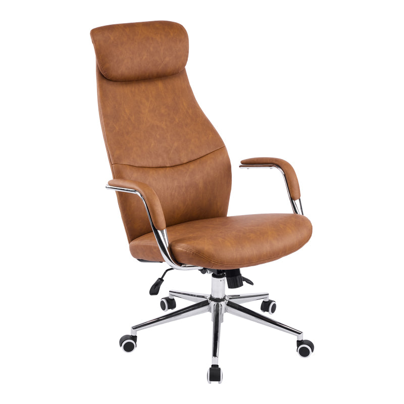 Scaun de birou manager cu funcție ajustabilă Ferka Maro, 64x71x120-128cm