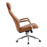 Scaun de birou manager cu funcție ajustabilă Ferka Maro, 64x71x120-128cm