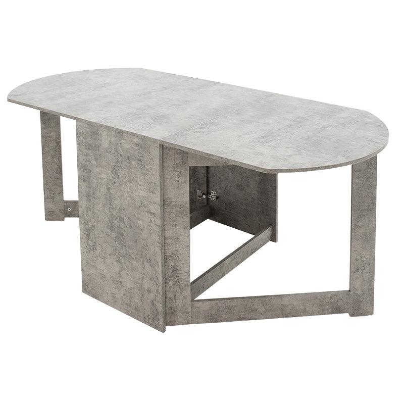 Masa Extensibila Model Aniya, 37-160 x 80 x 77 cm, Diverse culoare - Gri
