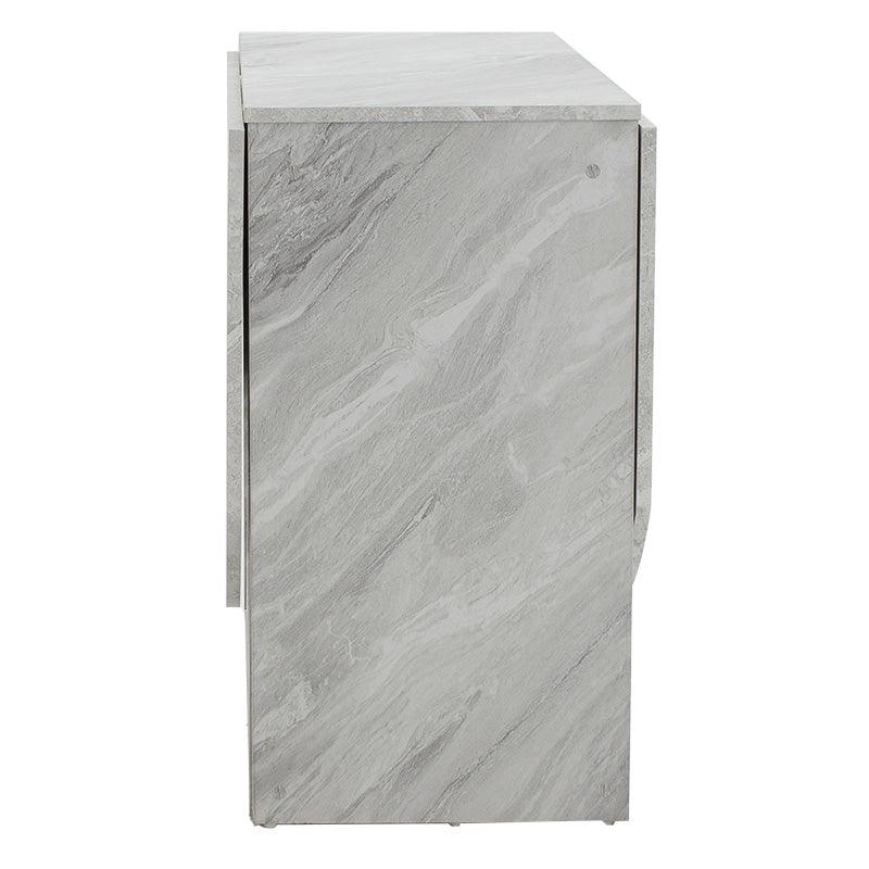 Masa Extensibila Model Aniya, 37-160 x 80 x 77 cm, Diverse culoare - Alb