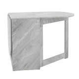 Masa Extensibila Model Aniya, 37-160 x 80 x 77 cm, Diverse culoare - Alb
