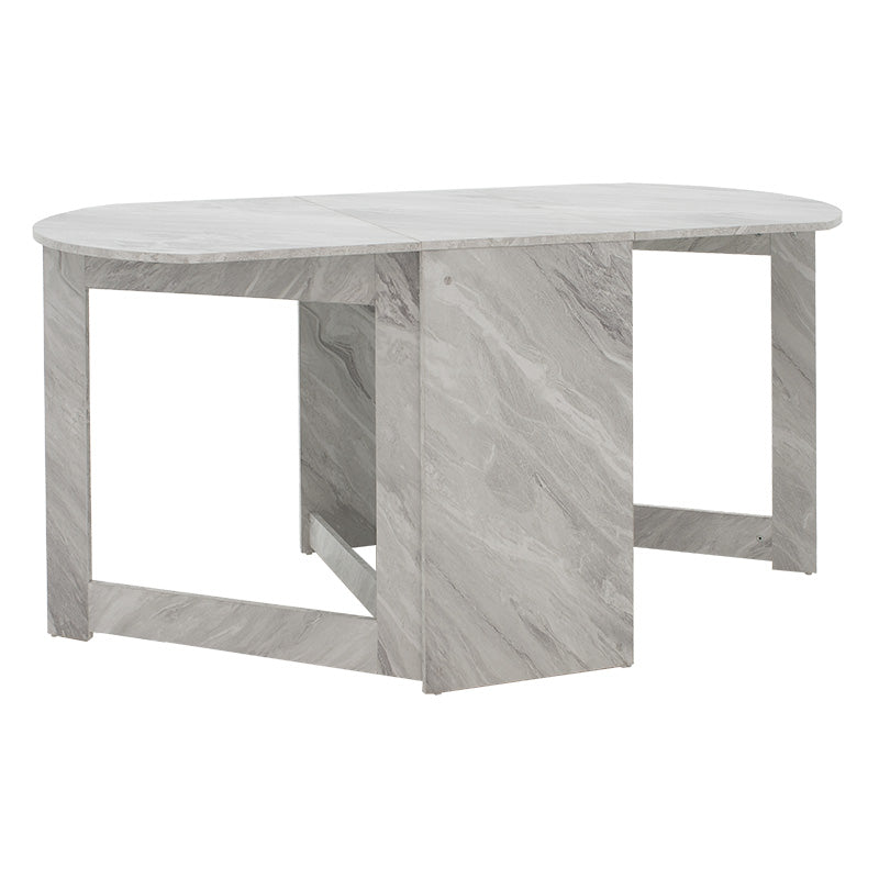 Masa Extensibila Model Aniya, 37-160 x 80 x 77 cm, Diverse culoare - Alb