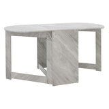 Masa Extensibila Model Aniya, 37-160 x 80 x 77 cm, Diverse culoare - Alb